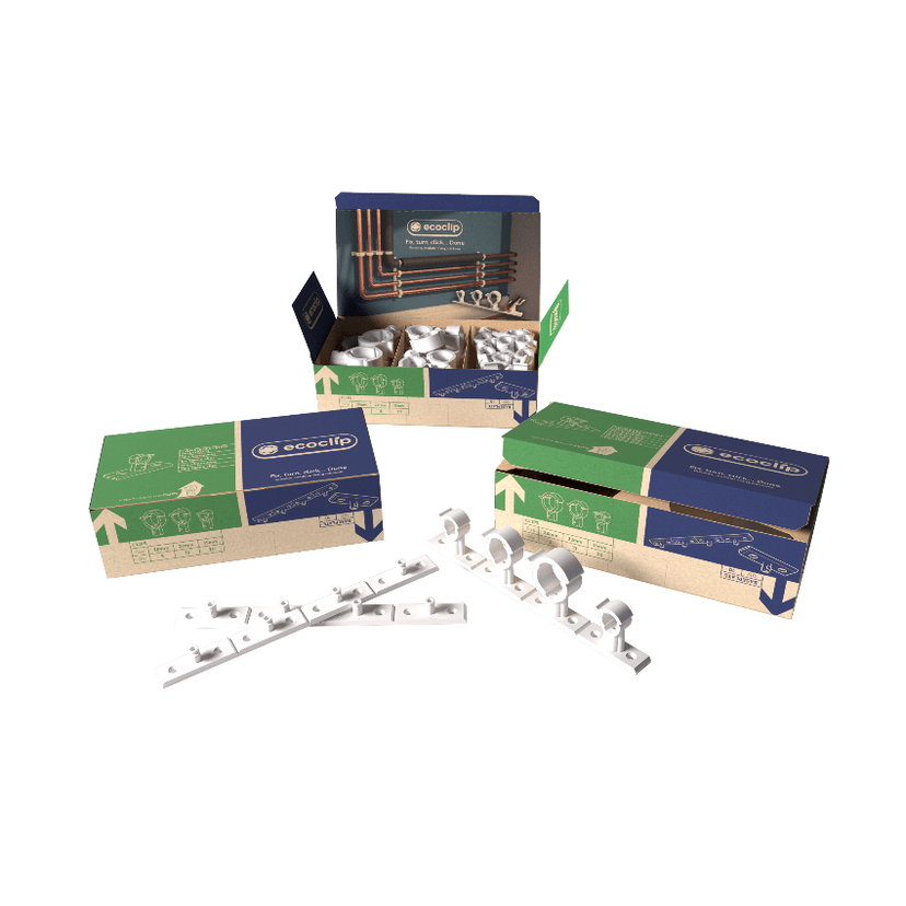 Ecoclip Eco System Multi Pack White - ECO-MULTI-WHITE Image 1