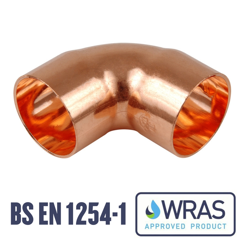 Endfeed 15mm 90 degree Elbow EC20-15 Image 1