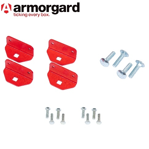 Armorgard Trekdror Mounting Kit (4 Brackets & Fixings) TKDMPK Image 1